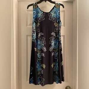 MSK sleeveless tie back dress